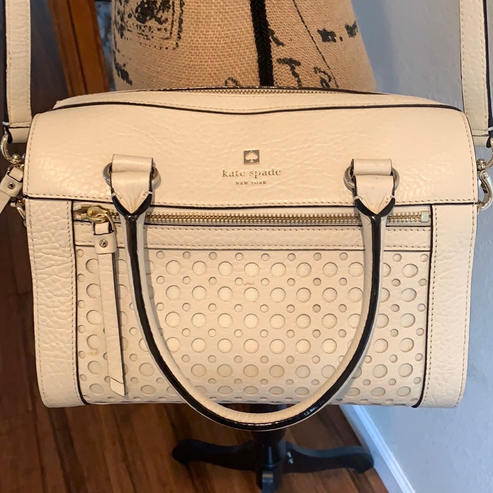 Gorgeous Kate Spade laser cut handbag